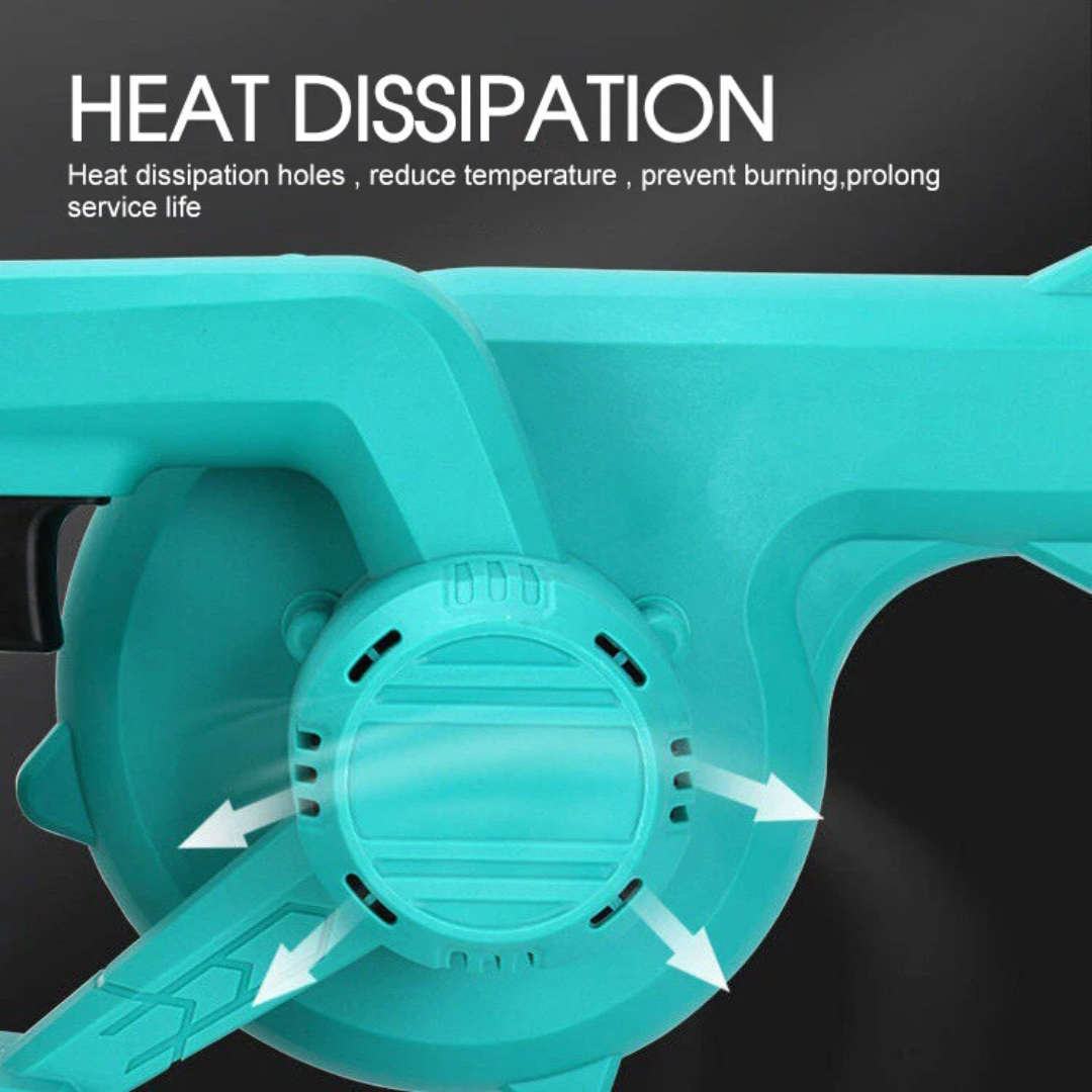 Portable Air Blower & Vacuum Cleaner – Cordless Rechargeable 2-in-1 High-Speed Dust Cleaning Tool