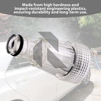 Universal Inlet Water Filter for Pressure Washers – Transparent Water Pump Protection Filter