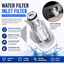 Universal Inlet Water Filter for Pressure Washers – Transparent Water Pump Protection Filter