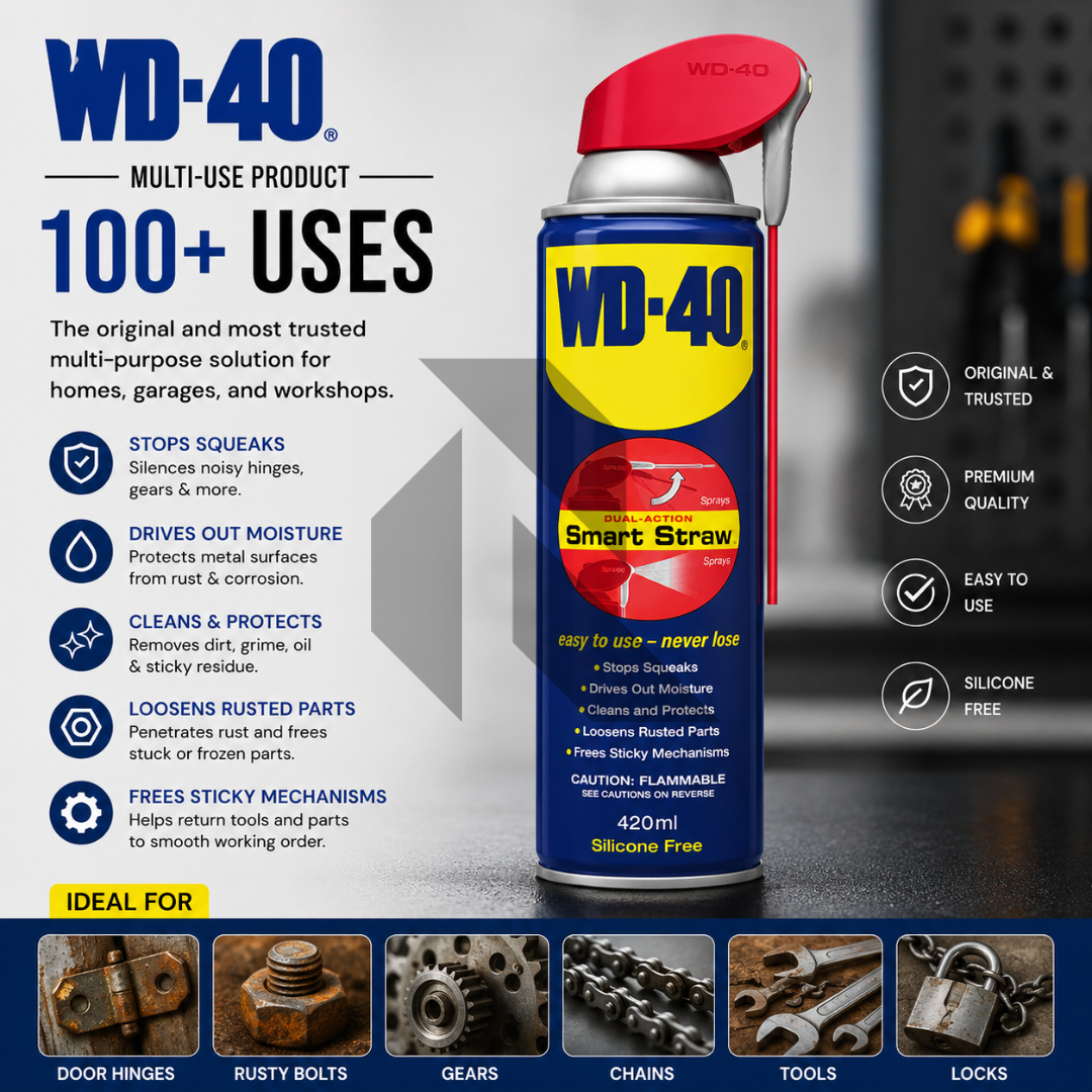 WD-40 Multi-Use Product Original 420ML Smart Straw Main image