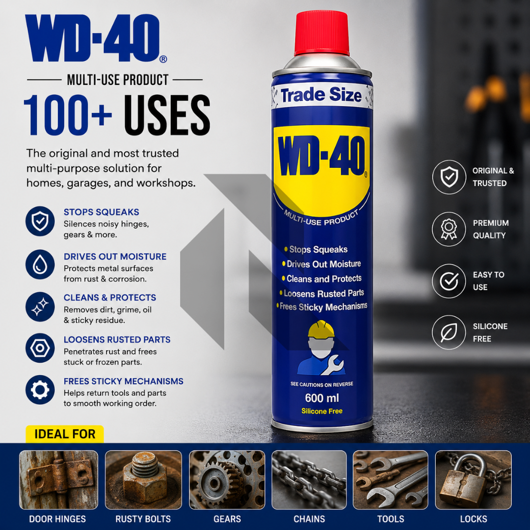WD-40 Multi-Use Product Original 600ML Trade Size Main image