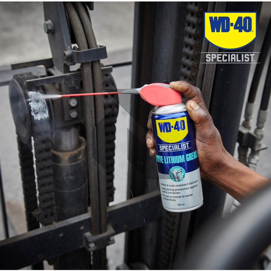WD-40 Specialist White Lithium Grease Spray 400ML