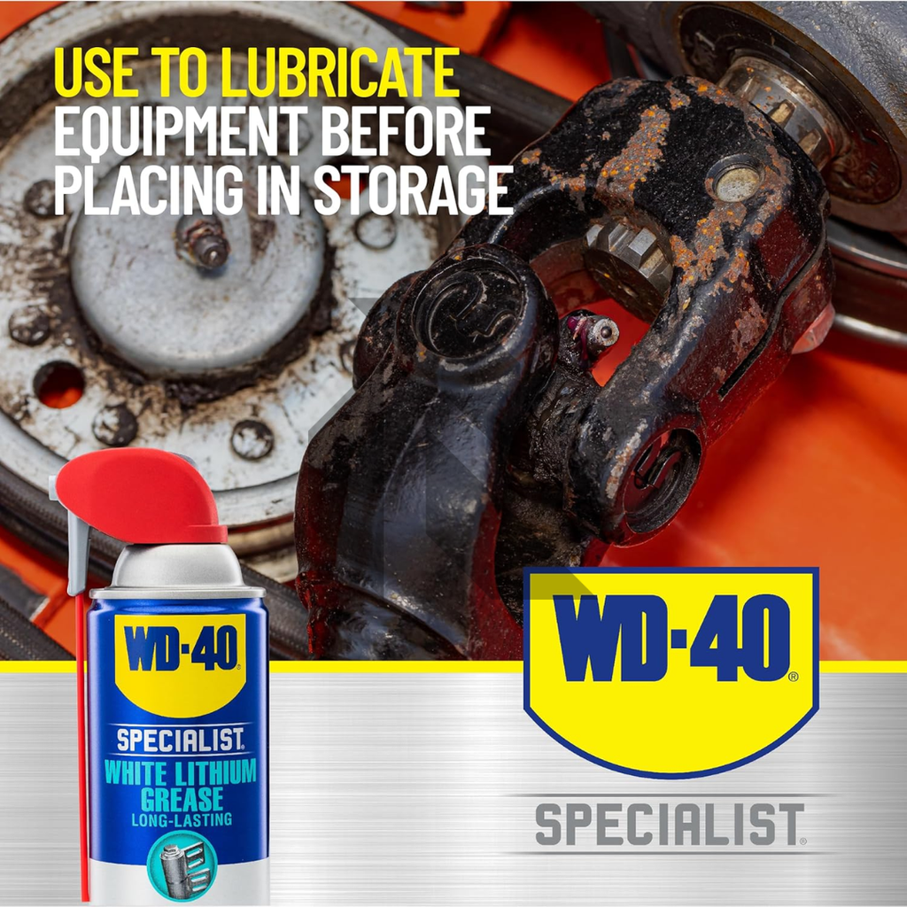 WD-40 Specialist White Lithium Grease Spray 400ML