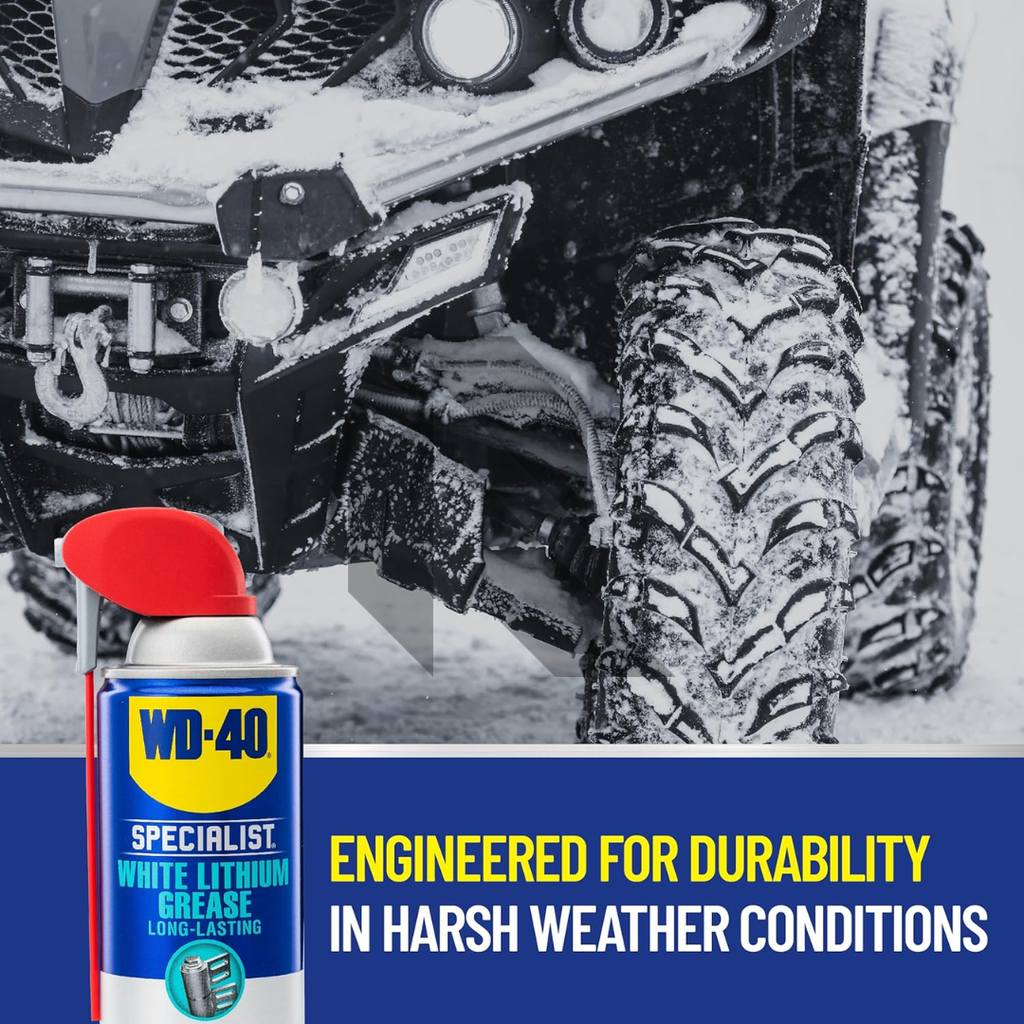 WD-40 Specialist White Lithium Grease Spray 400ML