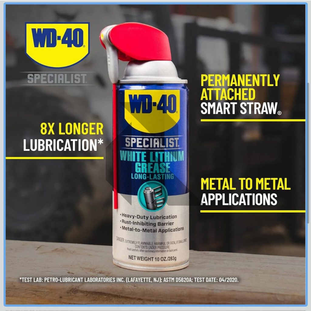 WD-40 Specialist White Lithium Grease Spray 400ML
