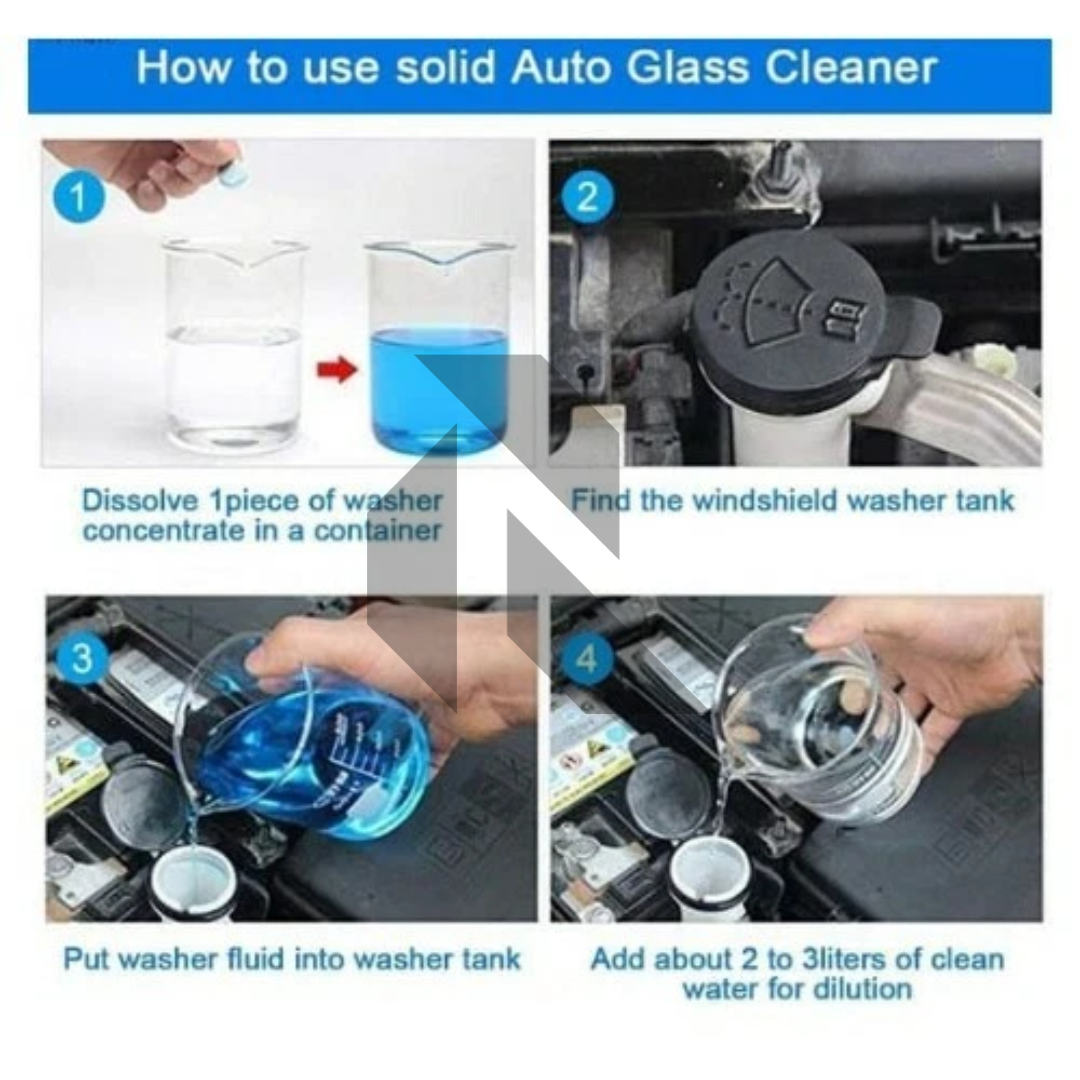 Car Windshield Washer Tablet – 1PC