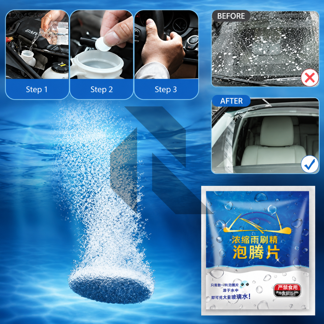 Car Windshield Washer Tablet – 1PC