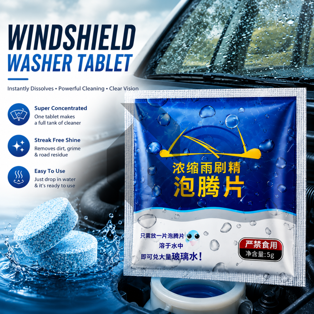 Car Windshield Washer Tablet – 1PC Main image