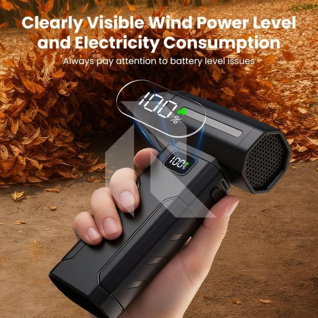 X8 Turbo Jet Blower – Portable Rechargeable Air Duster for Car Detailing, PC & Multi Use