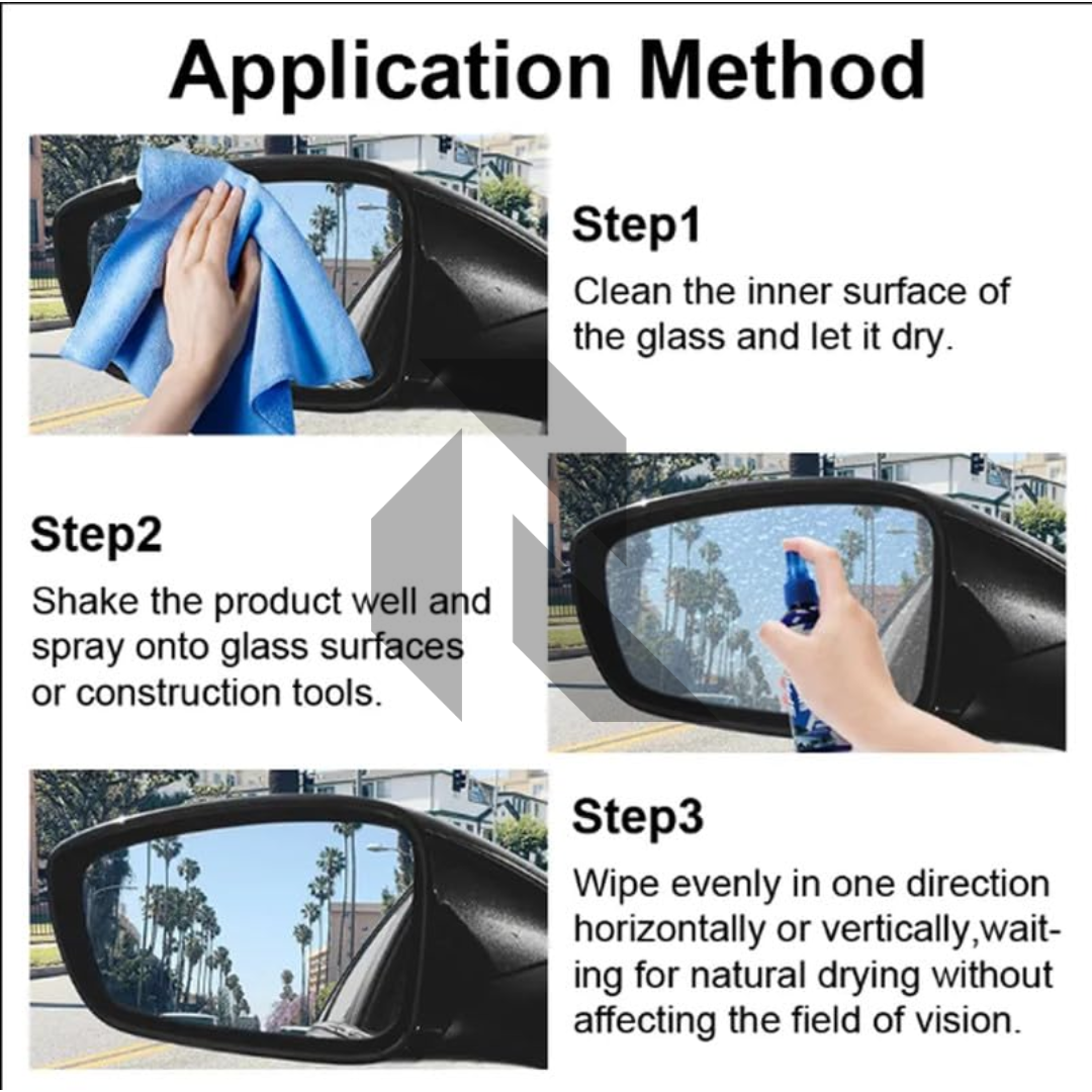 Anti Fog for Car Windshield 100ml – Rain-Proof & Anti-Rain Coating for Auto Glass Secondary image