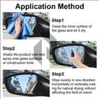 Anti Fog for Car Windshield 100ml – Rain-Proof & Anti-Rain Coating for Auto Glass