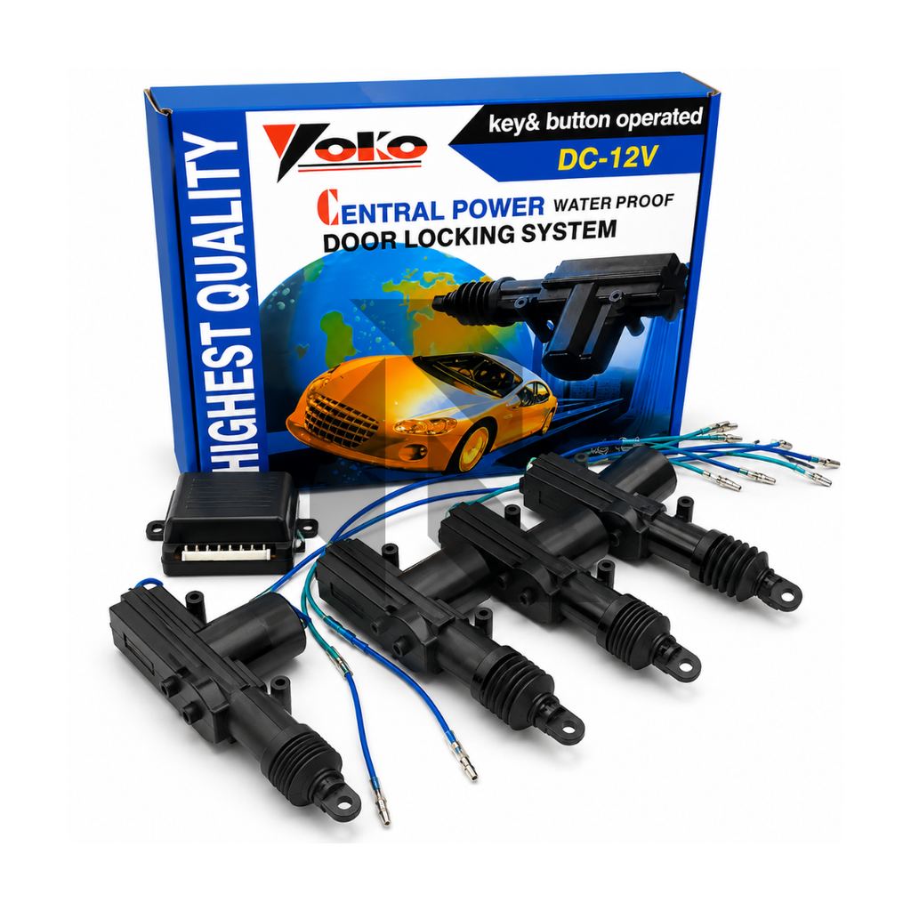 YOKO Car Door Central Locking System Kit 12V