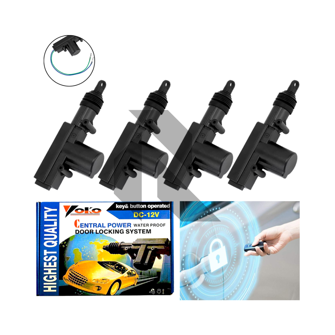 YOKO Car Door Central Locking System Kit 12V